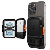 SPIGEN LOCK FIT MAGSAFE UNIVERSAL MAGNETIC CARD HOLDER BLACK